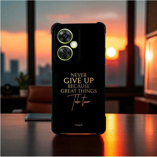 ivogue Never Give Up Mobile Cover For OnePlus Nord CE3 Lite
