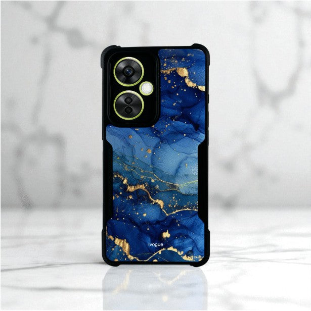 ivogue Blue Opulence Mobile Cover For OnePlus Nord CE3 Lite