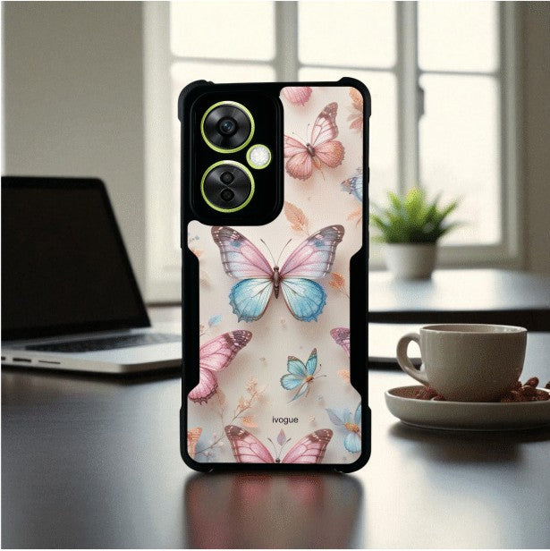 ivogue Butterfly Bloom Mobile Cover For OnePlus Nord CE3 Lite
