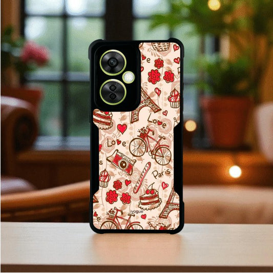 ivogue French Fancy Mobile Cover For OnePlus Nord CE3 Lite