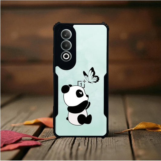 ivogue Panda and Butterfly Mobile Cover For OnePlus Nord CE4