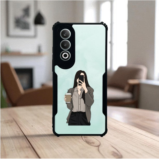 ivogue Coffee Girl Mobile Cover For OnePlus Nord CE4