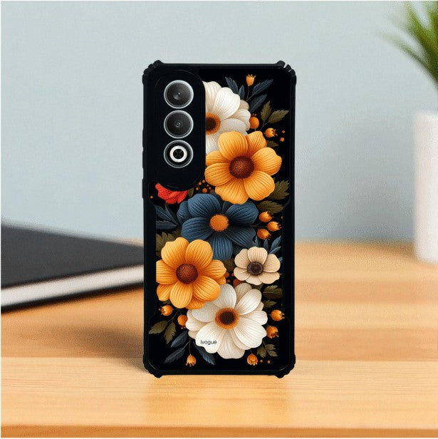 ivogue Retro Petals Mobile Cover For OnePlus Nord CE4