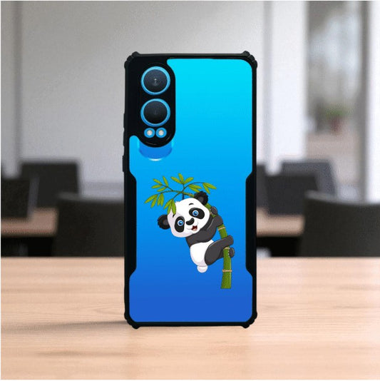 ivogue Panda and Tree Mobile Cover For OnePlus Nord CE4 Lite