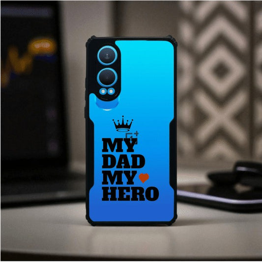 ivogue My Dad My Hero Mobile Cover For OnePlus Nord CE4 Lite