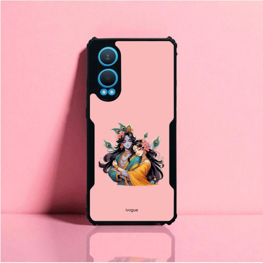 ivogue Radha Krishna Bliss Mobile Cover For OnePlus Nord CE4 Lite