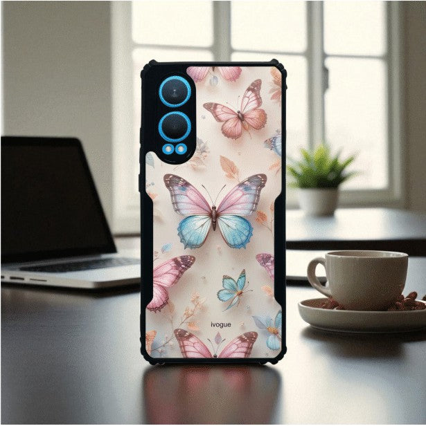 ivogue Butterfly Bloom Mobile Cover For OnePlus Nord CE4 Lite