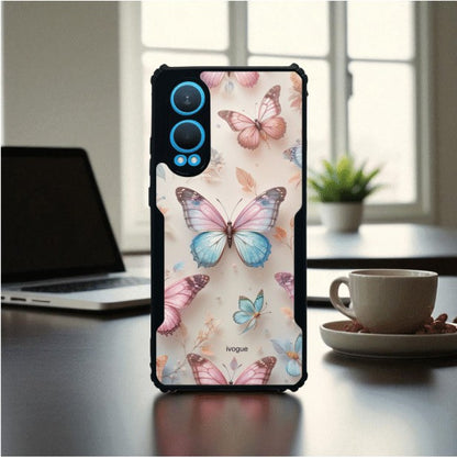 ivogue Butterfly Bloom Mobile Cover For OnePlus Nord CE4 Lite