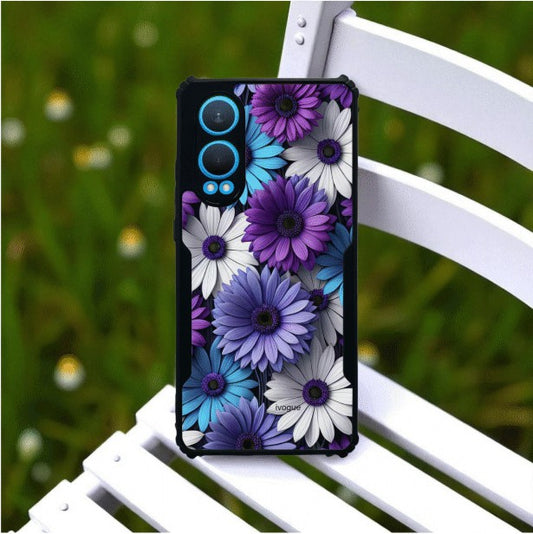 ivogue Violet Bloom Mobile Cover For OnePlus Nord CE4 Lite