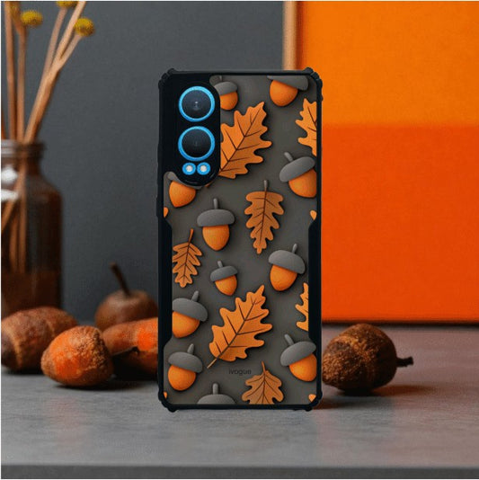 ivogue Oak & Acorn Mobile Cover For OnePlus Nord CE4 Lite