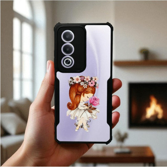 ivogue Flower Girl Mobile Cover For OPPO A3 Pro