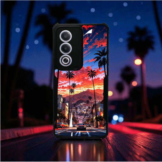ivogue Palm City Nights Mobile Cover For OPPO A3 Pro