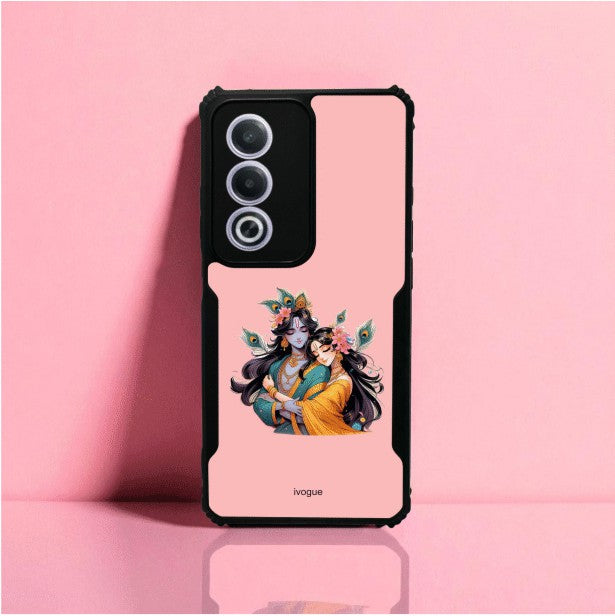 ivogue Radha Krishna Bliss Mobile Cover For OPPO A3 Pro