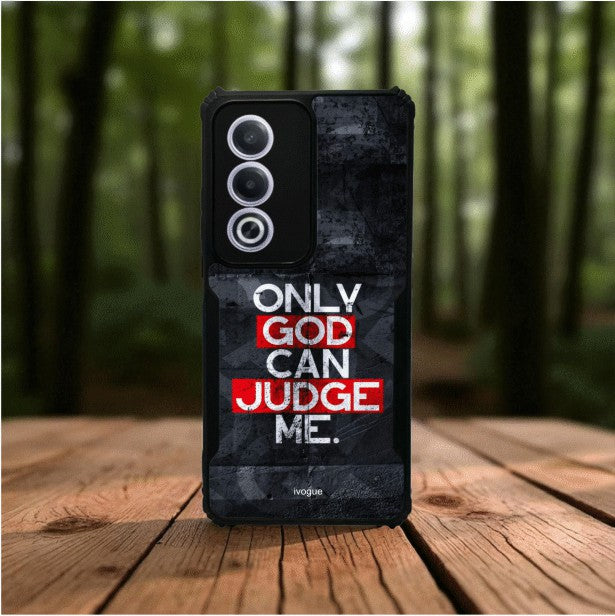 ivogue Only God Can Judge Me Mobile Cover For OPPO A3 Pro