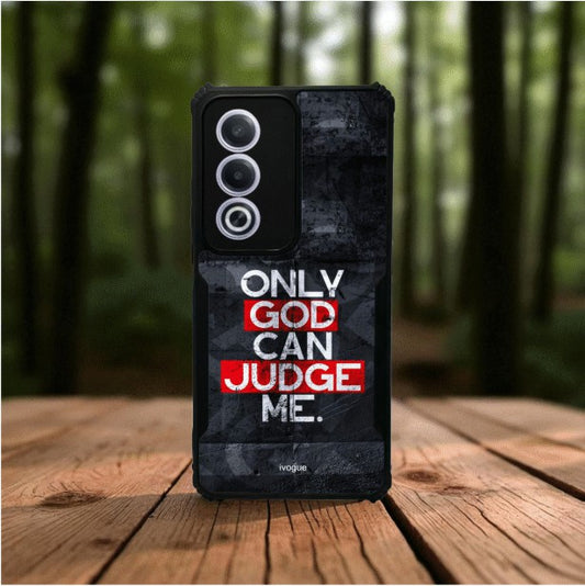 ivogue Only God Can Judge Me Mobile Cover For OPPO A3 Pro