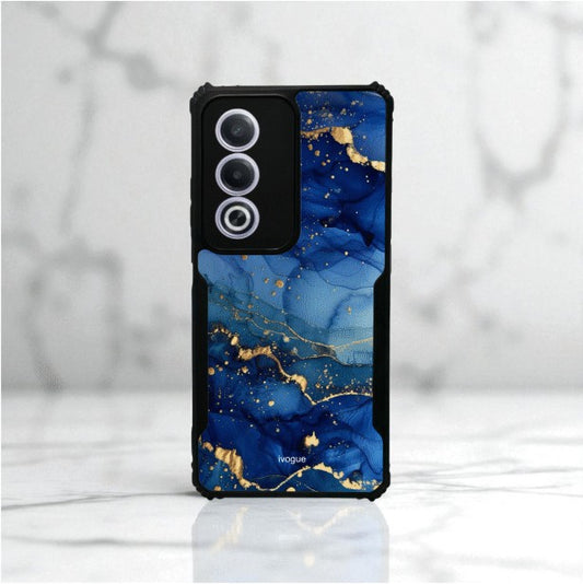ivogue Blue Opulence Mobile Cover For OPPO A3 Pro