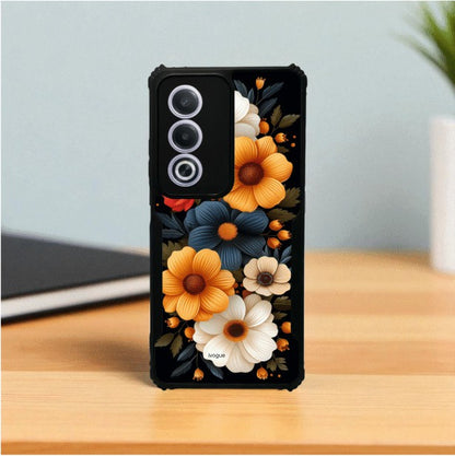 ivogue Retro Petals Mobile Cover For OPPO A3 Pro