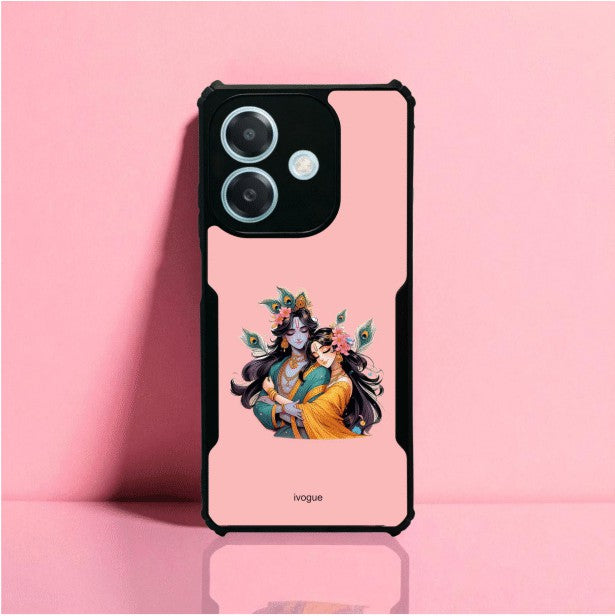 ivogue Radha Krishna Bliss Mobile Cover For OPPO A3X