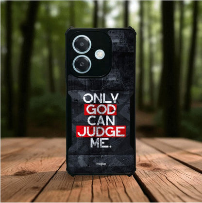 ivogue Only God Can Judge Me Mobile Cover For OPPO A3