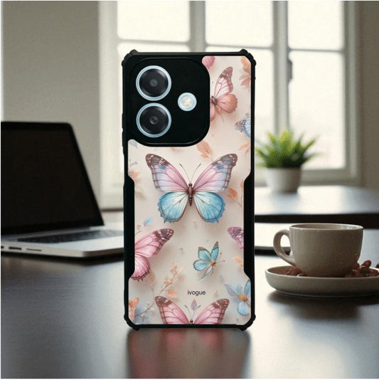 ivogue Butterfly Bloom Mobile Cover For OPPO A3X