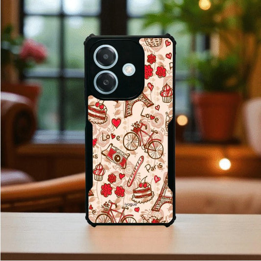 ivogue French Fancy Mobile Cover For OPPO A3X