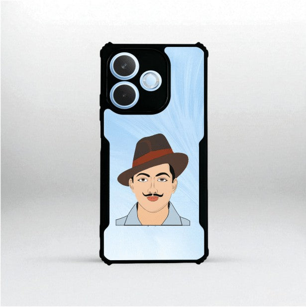 ivogue Bhagat Singh Mobile Cover For OPPO A5 Pro