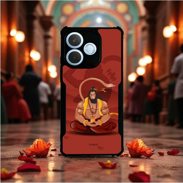 ivogue Veer Hanuman Mobile Cover For OPPO A5 Pro