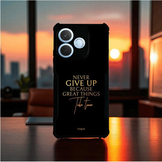 ivogue Never Give Up Mobile Cover For OPPO A5 Pro