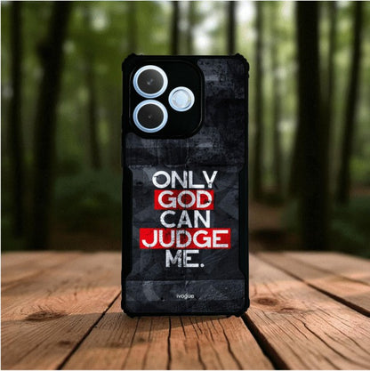 ivogue Only God Can Judge Me Mobile Cover For OPPO A5 Pro