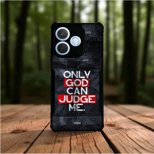 ivogue Only God Can Judge Me Mobile Cover For OPPO A5 Pro