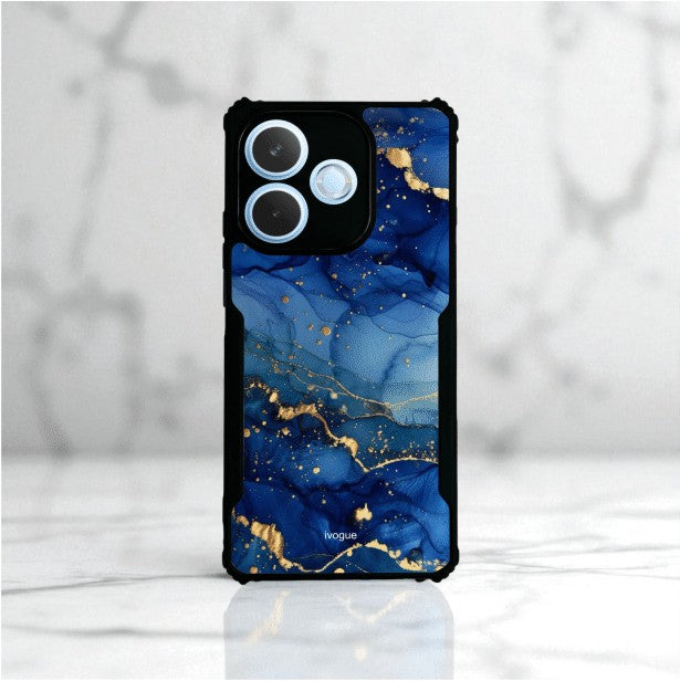 ivogue Blue Opulence Mobile Cover For OPPO A5 Pro