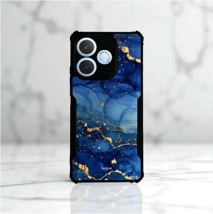 ivogue Blue Opulence Mobile Cover For OPPO A5 Pro
