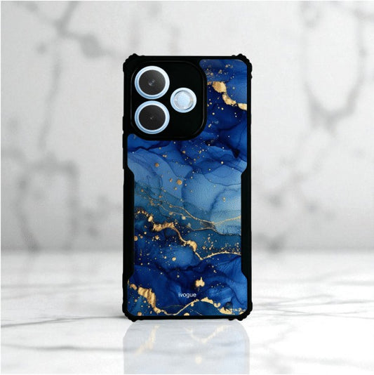 ivogue Blue Opulence Mobile Cover For OPPO A5 Pro