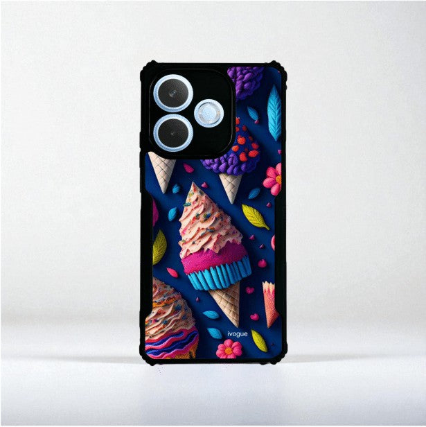 ivogue Cone of Colors Mobile Cover For OPPO A5 Pro