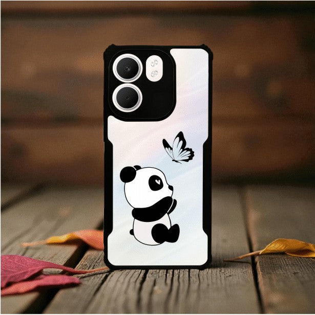 ivogue Panda and Butterfly Mobile Cover For OPPO A5X