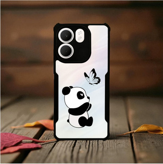 ivogue Panda and Butterfly Mobile Cover For OPPO A5X