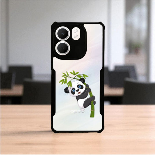 ivogue Panda and Tree Mobile Cover For OPPO A5X