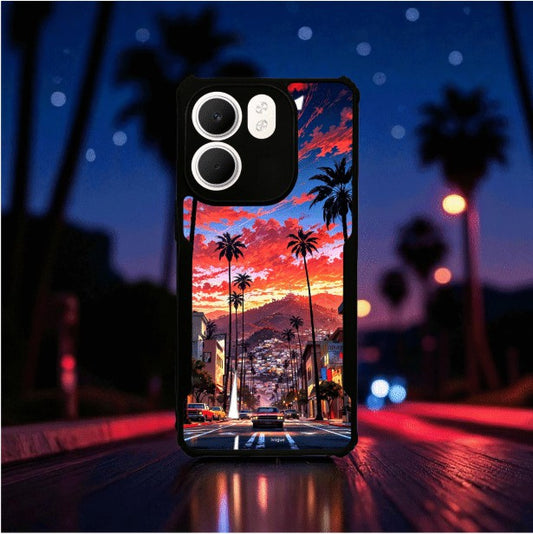 ivogue Palm City Nights Mobile Cover For OPPO A5X