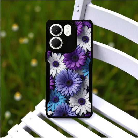 ivogue Violet Bloom Mobile Cover For OPPO A5X
