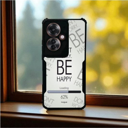 ivogue Be Happy Mobile Cover For OPPO F25 Pro
