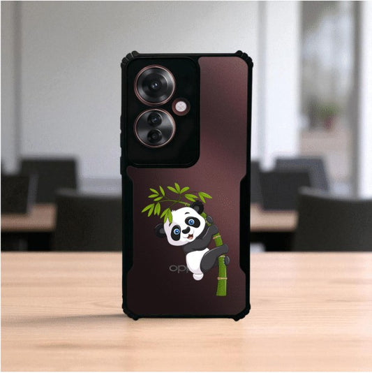 ivogue Panda and Tree Mobile Cover For OPPO F25 Pro