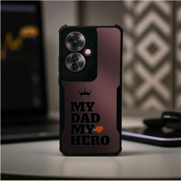 ivogue My Dad My Hero Mobile Cover For OPPO F25 Pro