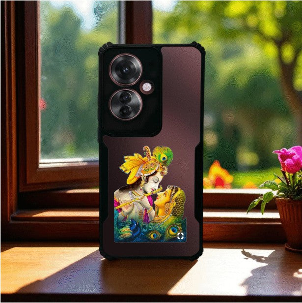 ivogue Radha Krishna Mobile Cover For OPPO F25 Pro
