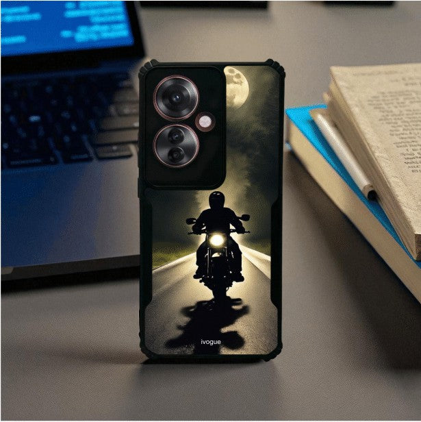 ivogue Bike Rider Mobile Cover For OPPO F25 Pro