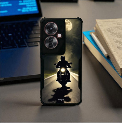 ivogue Bike Rider Mobile Cover For OPPO F25 Pro