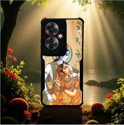 ivogue Radha Madhav Mobile Cover For OPPO F25 Pro