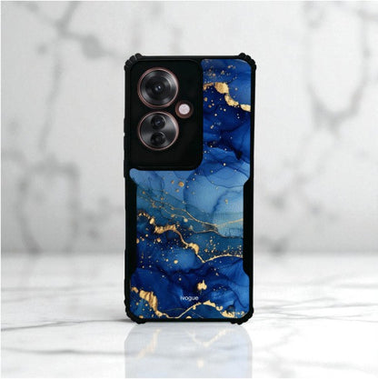ivogue Blue Opulence Mobile Cover For OPPO F25 Pro