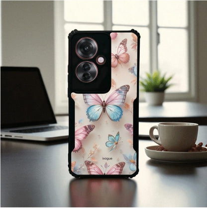 ivogue Butterfly Bloom Mobile Cover For OPPO F25 Pro