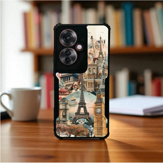 ivogue Travel Dreams Mobile Cover For OPPO F25 Pro