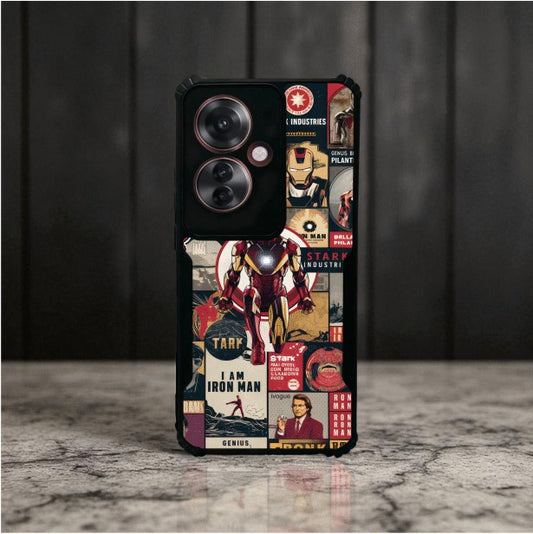 ivogue Iron Man Mobile Cover For OPPO F25 Pro